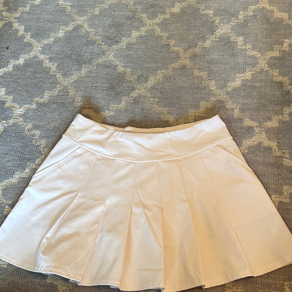 Lilly Pulitzer Cream Skater Skirt